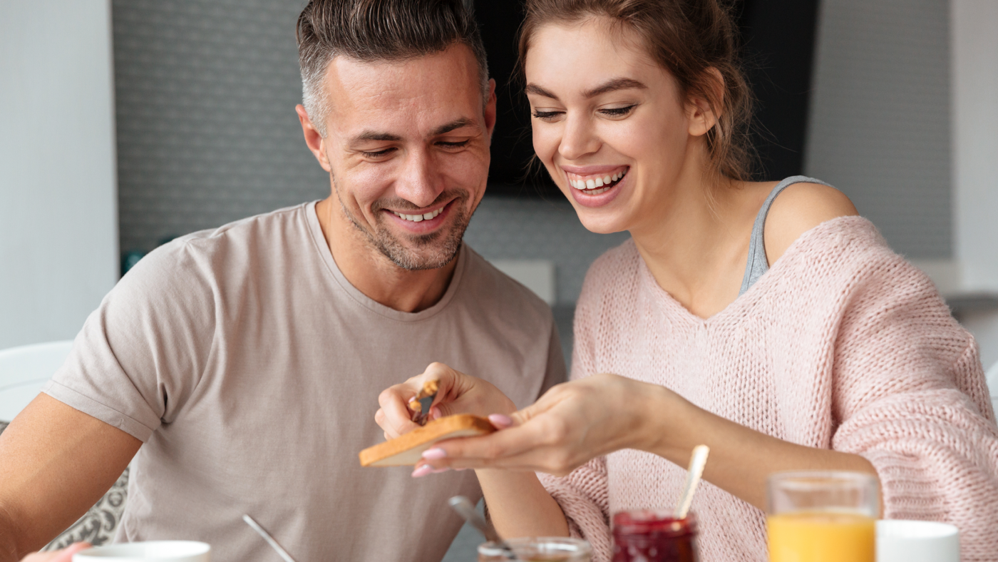 portrait-smiling-loving-couple-having-breakfast